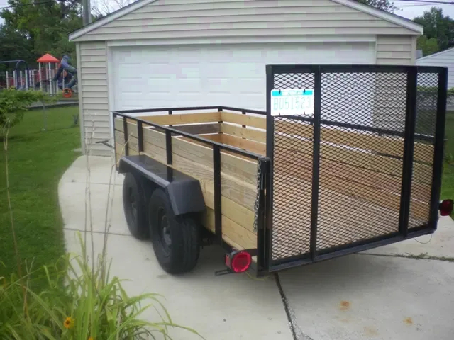 6 x 12 TA Utility Trailer