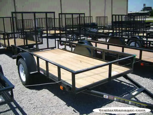 10ft Landscape/Utility Trailer  w/Rear Gate