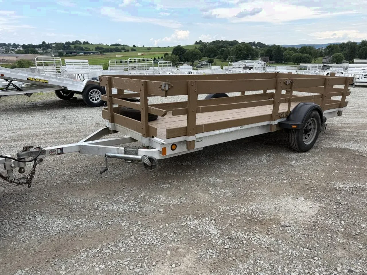 2008 WORTHINGTON 5'5 x 14 Utility Trailer