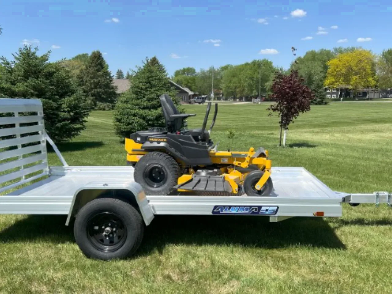 2027 Aluma 6'6" x 12 EDGE Utility Trailer