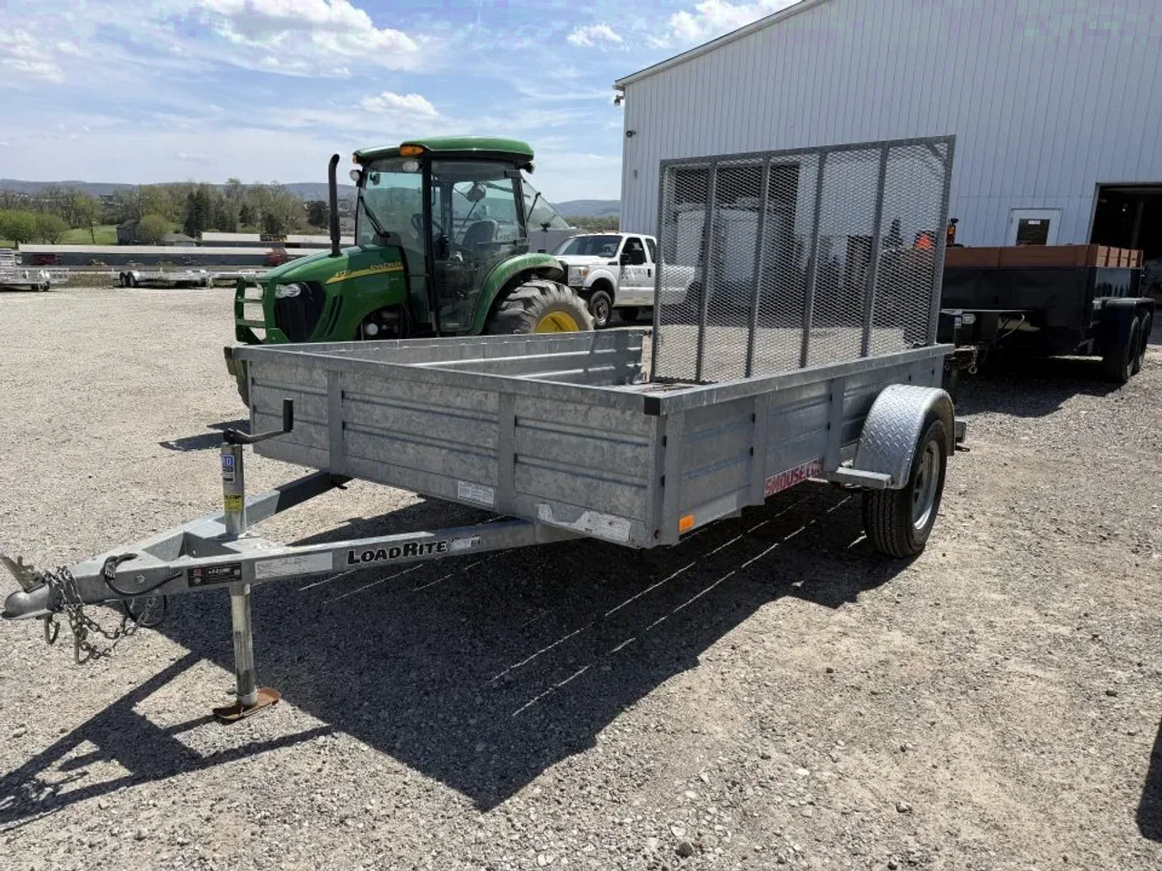 2018 Load Rite 6x10 Utility w/ Solid Sides & Spring Assist Gate