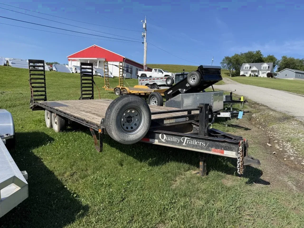 1994 Sp Constr 6x12 Utility Trailer