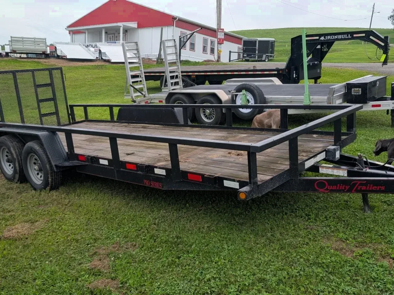 2021 Quality 7x20 HD PRO Utility w/ 2' Dove
