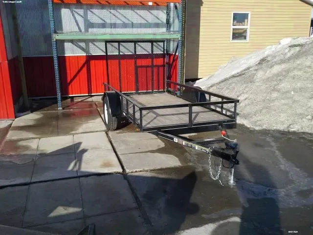 SINGLE 3500LB AXLE UTILITY TRAILER W/GATE 10FT